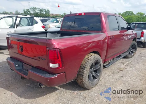 2018 Ram 1500 Sport from USA, damaged, VIN 1C6RR7MT6JS262807
